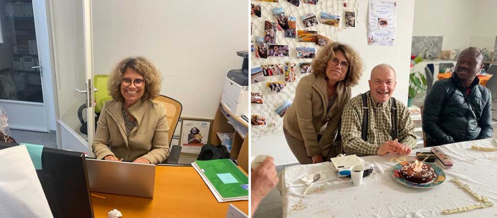 Carole a bénéficié d'un aménagement de fin de carrière et a choisi le mécénat de compétences. © Carole A.