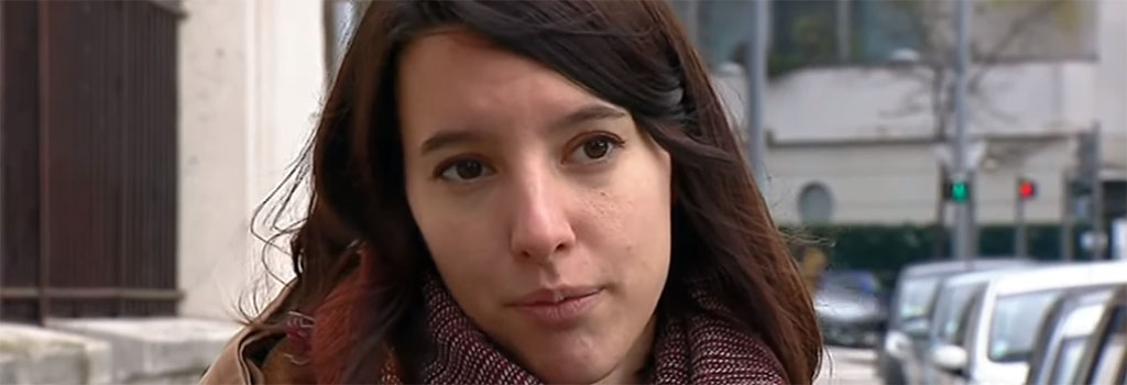 Mégane, bénévole pour les Petits Frères des Pauvres de Lyon, évoque son accompagnement pour France 3 Auvergne Rhône-Alpes.